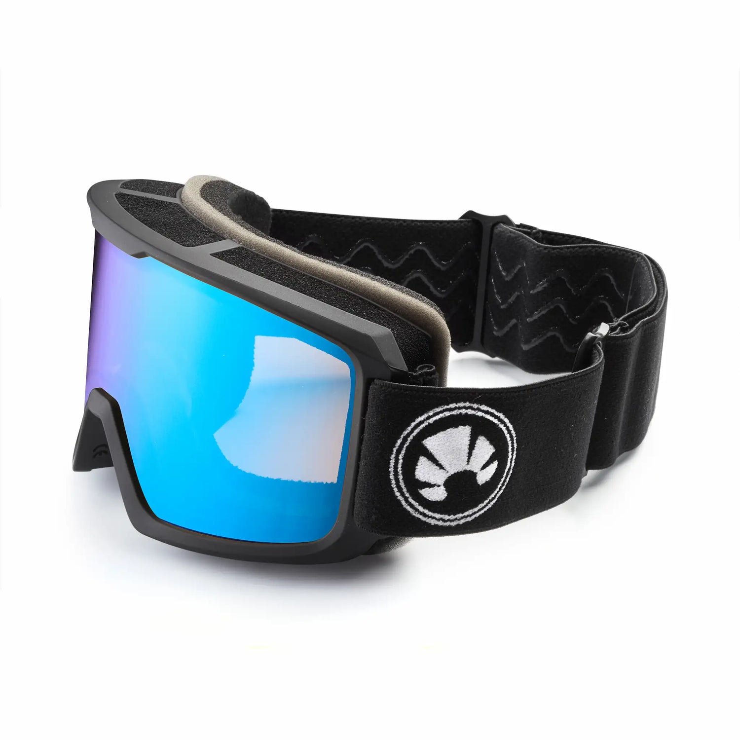 Bakedsnow shamen blue snowboard goggle